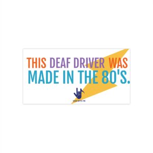 80s Baby Bumper Stickers