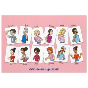 Collectible Pink Character Jigsaw Puzzle (1000-Piece)